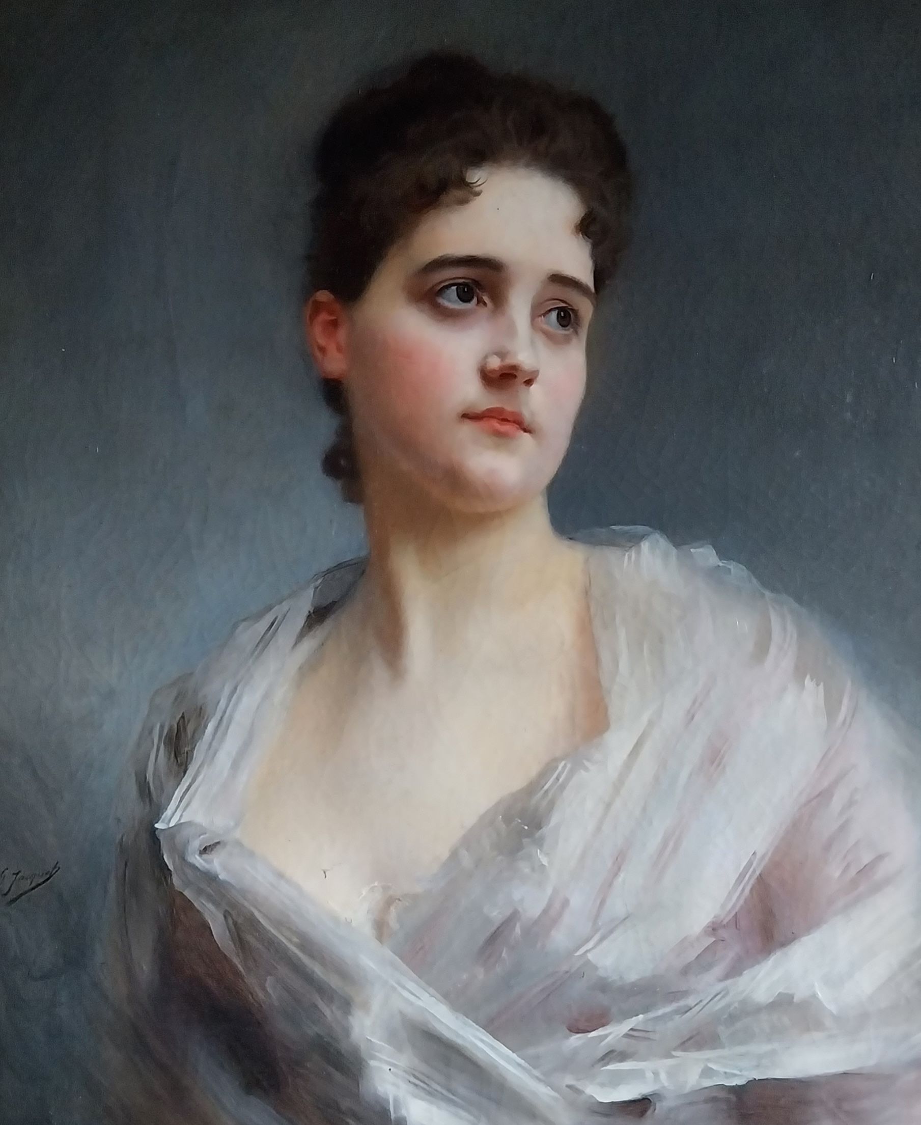 Gustave Jean Jaquet, huile sur toile