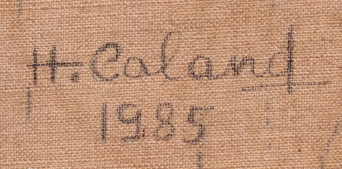 Signature de Huguette Caland