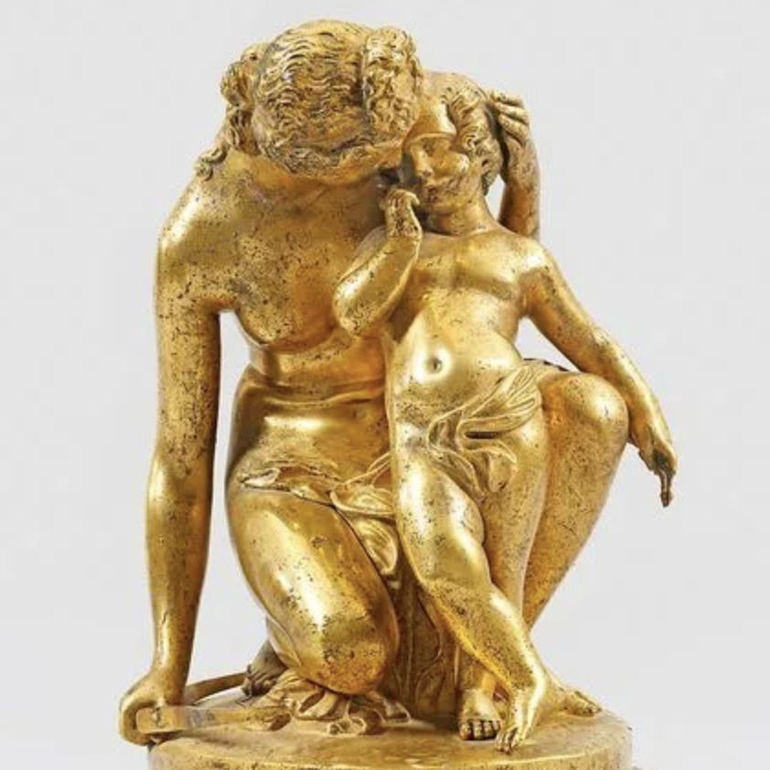 James Pradier, bronze doré
