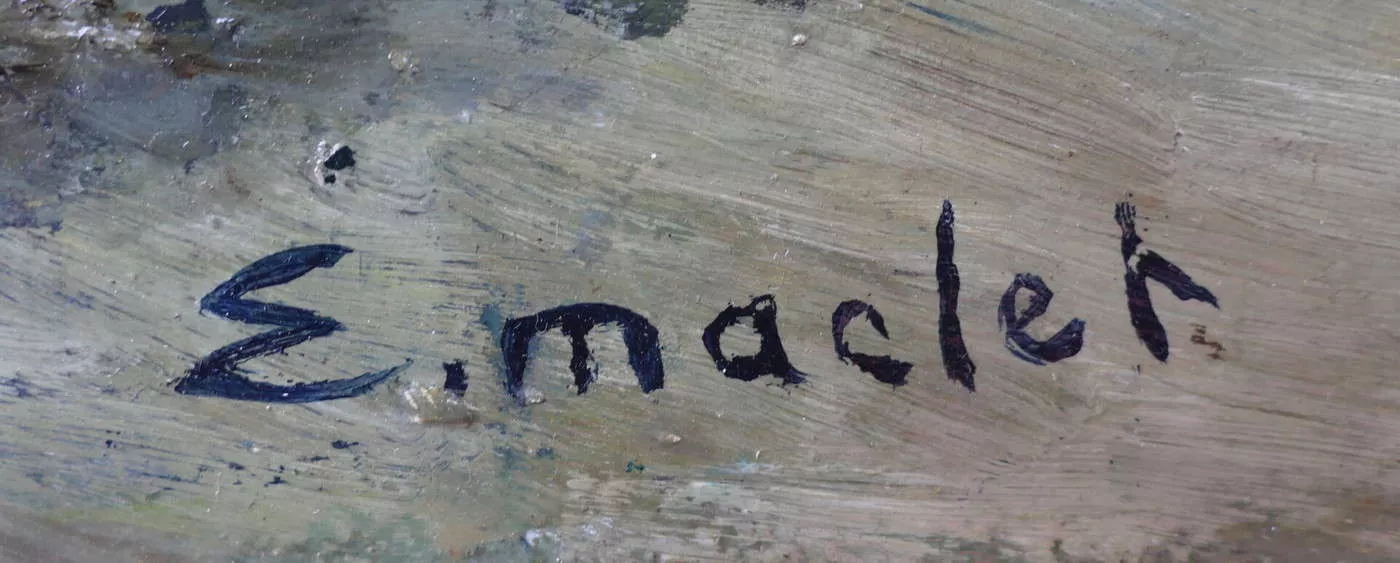 Signature d'Elis&eacute;e Maclet