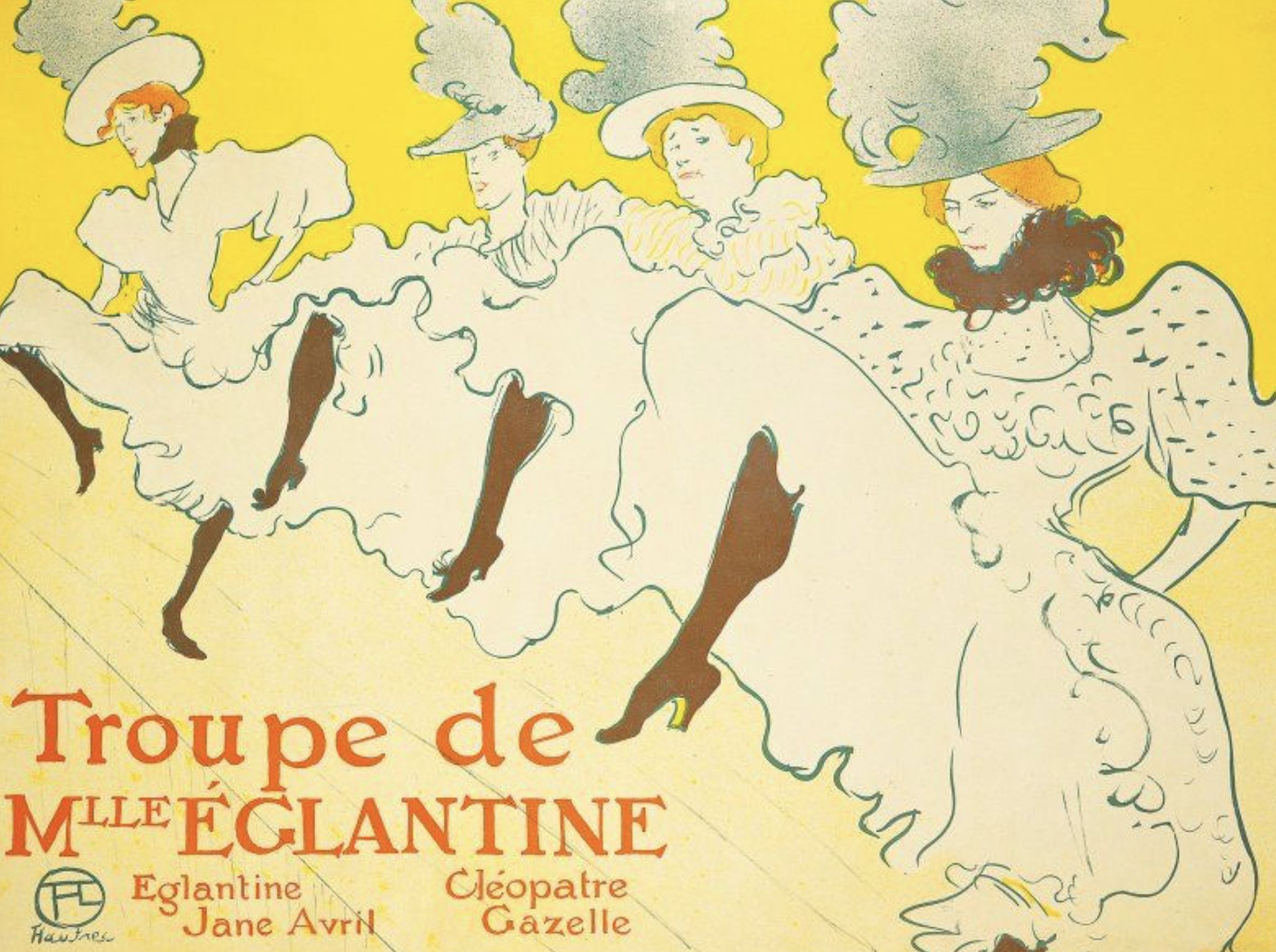 Toulouse Lautrec, lithographie
