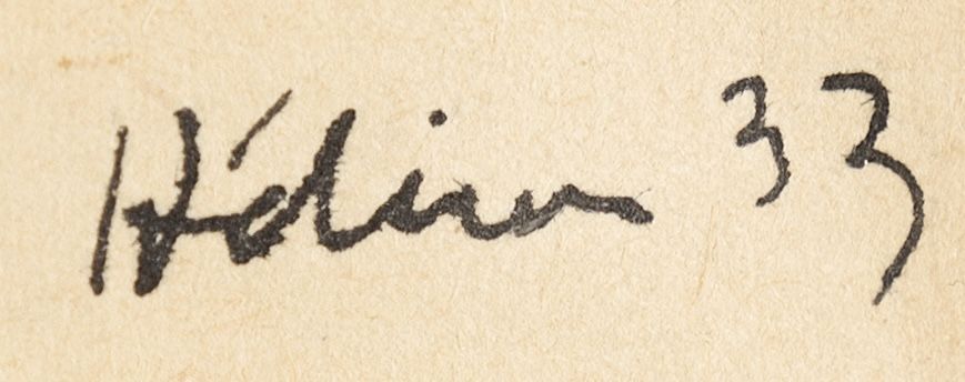 Signature de Jean Hélion