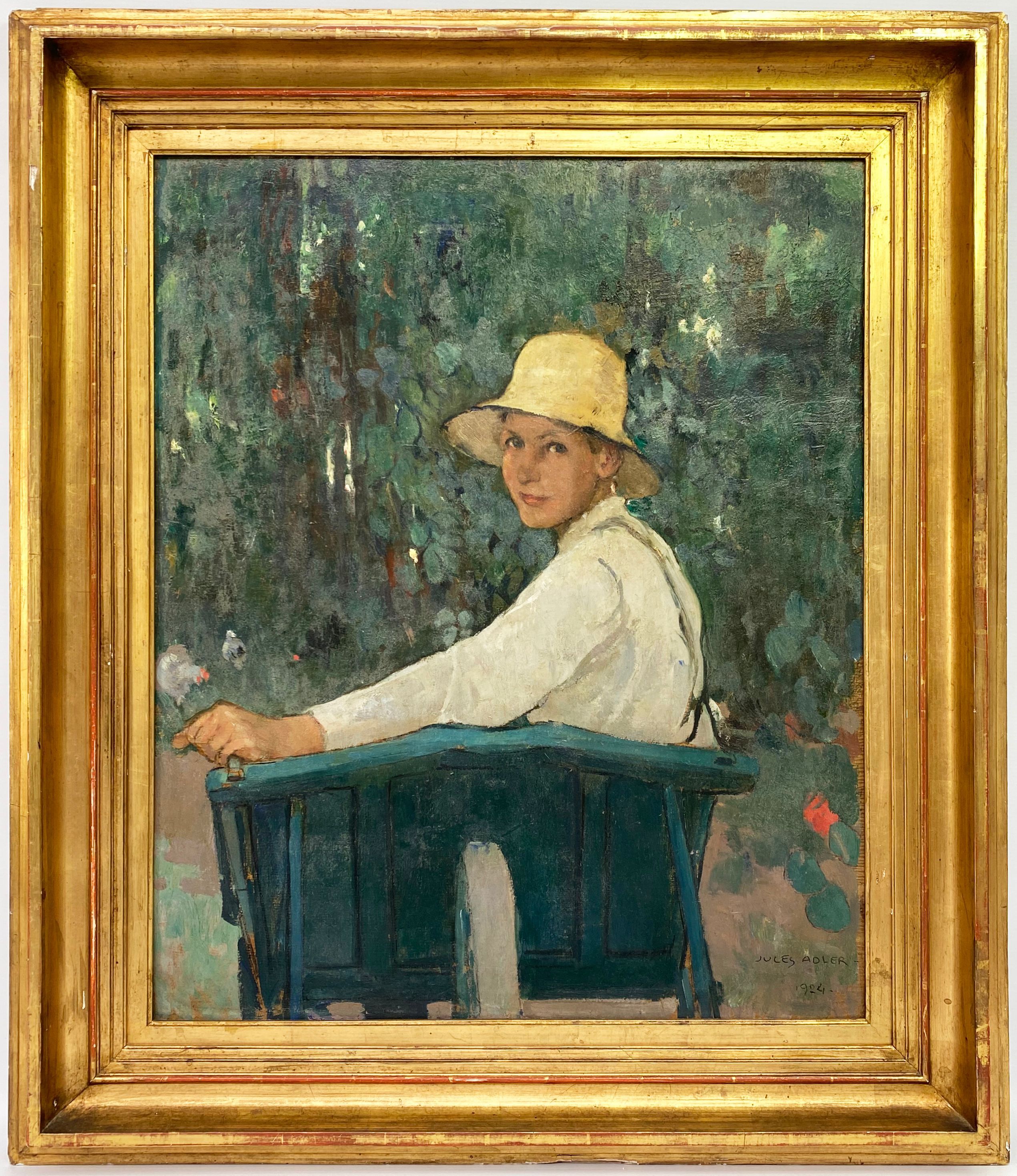 Jules Adler, huile sur toile vendue par Auctie's