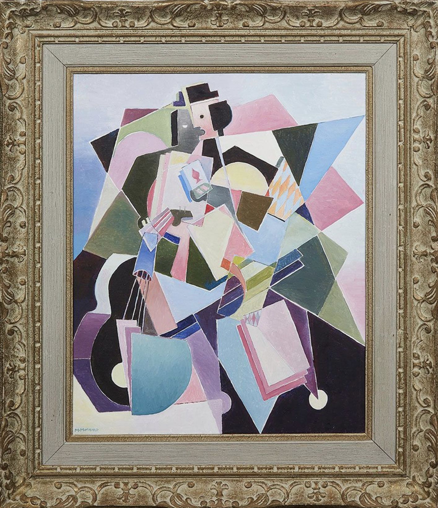 Michel Moreno, huile sur toile