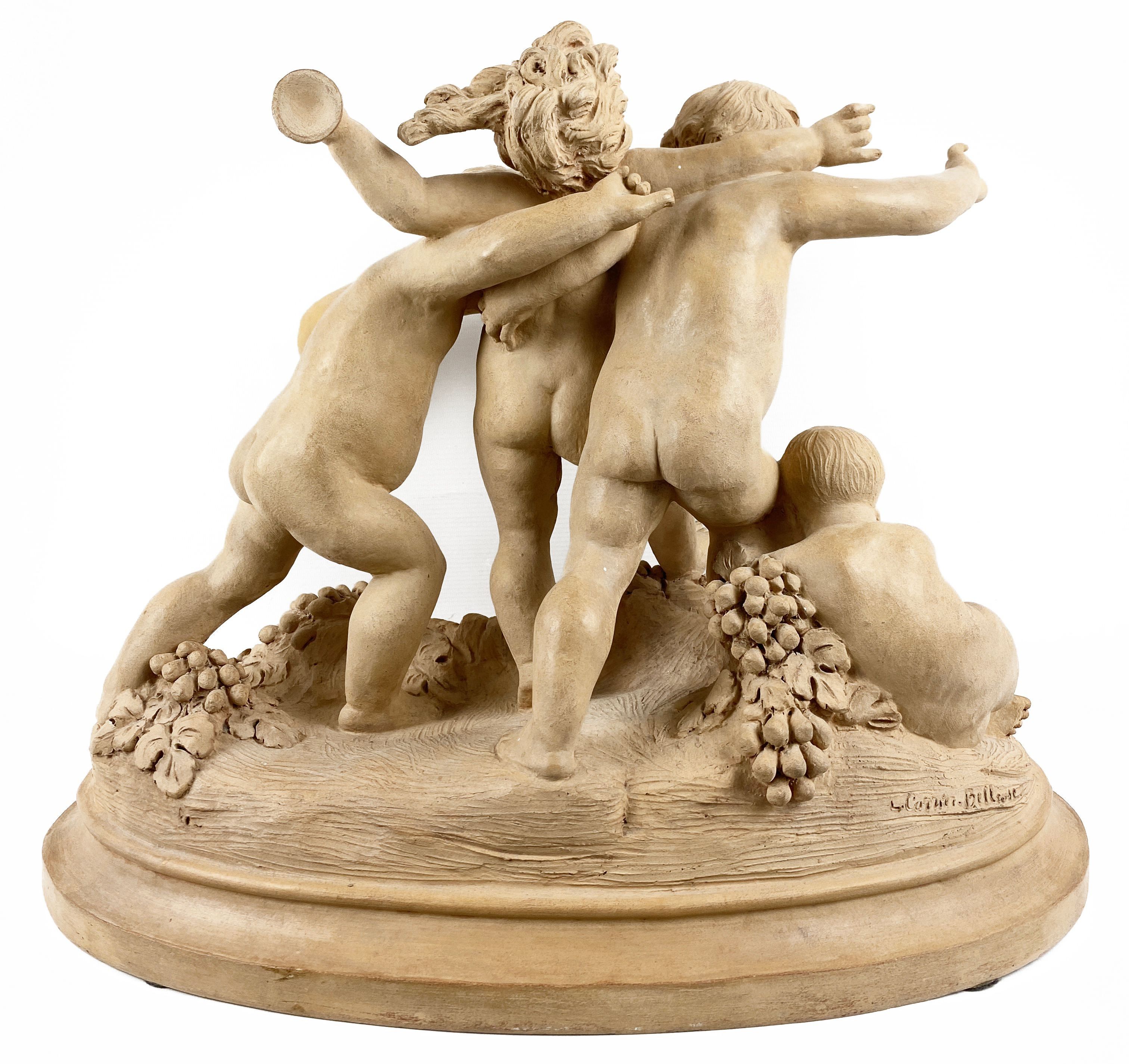 Carrier-Belleuse, sculpture en terre cuite