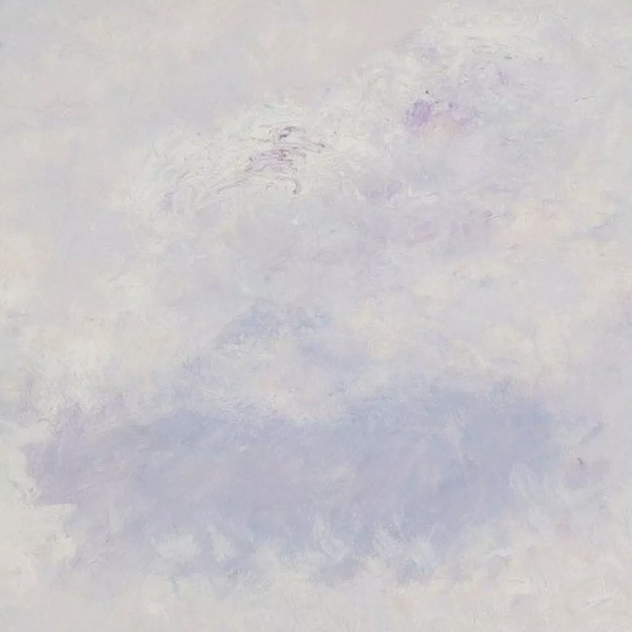 Andr&eacute; Barbier, ciel pourpre, huile sur toile
