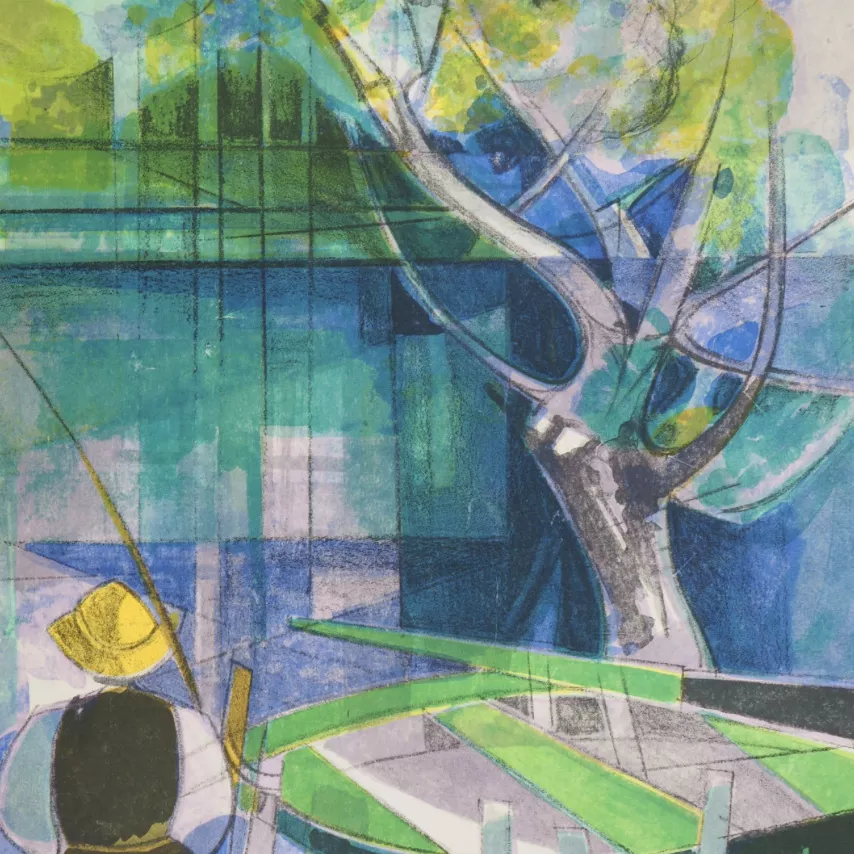 Camille Hilaire, lithographie