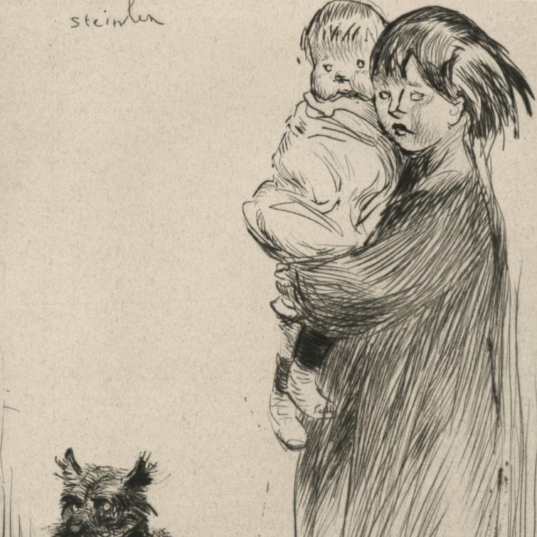 Théophile Alexandre Steinlen, gravure