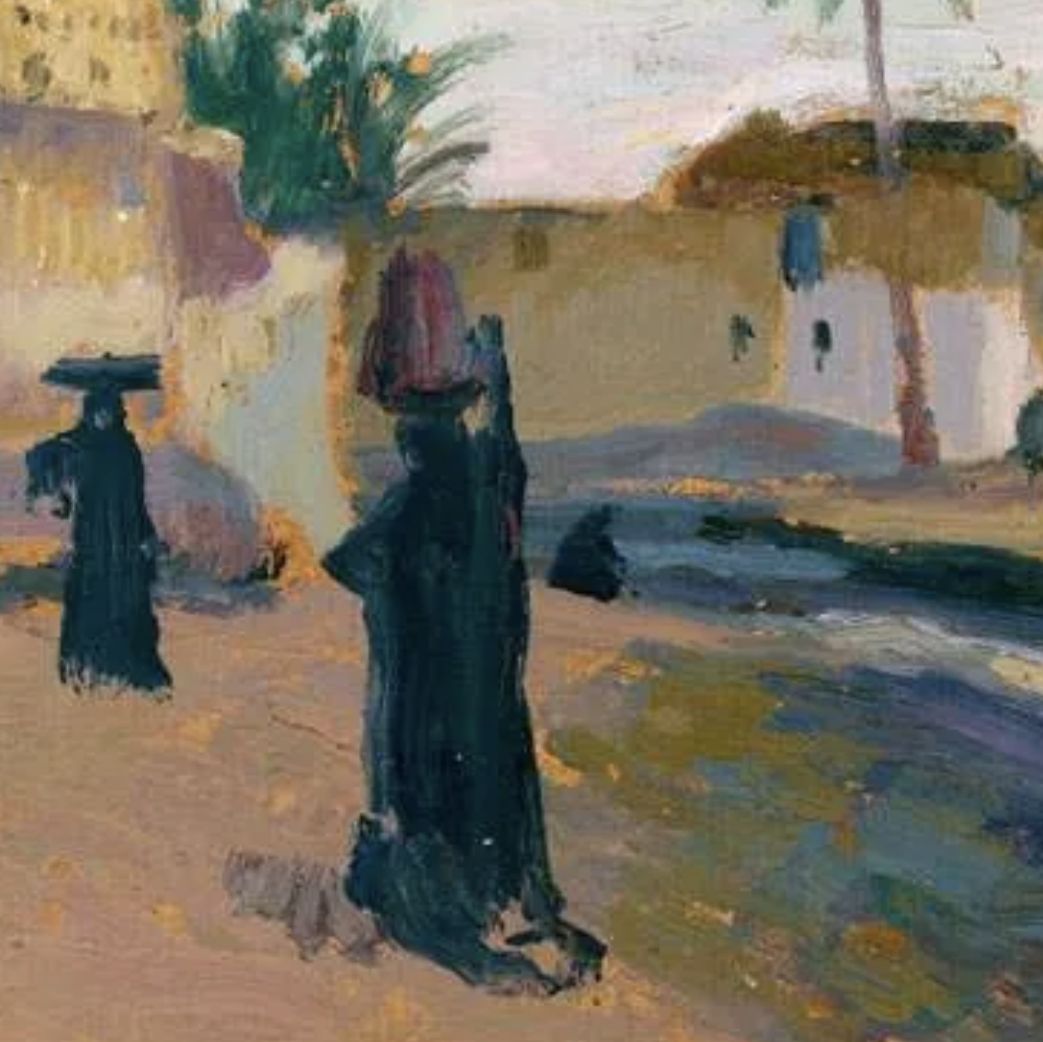 Jacques Majorelle, huile sur toile