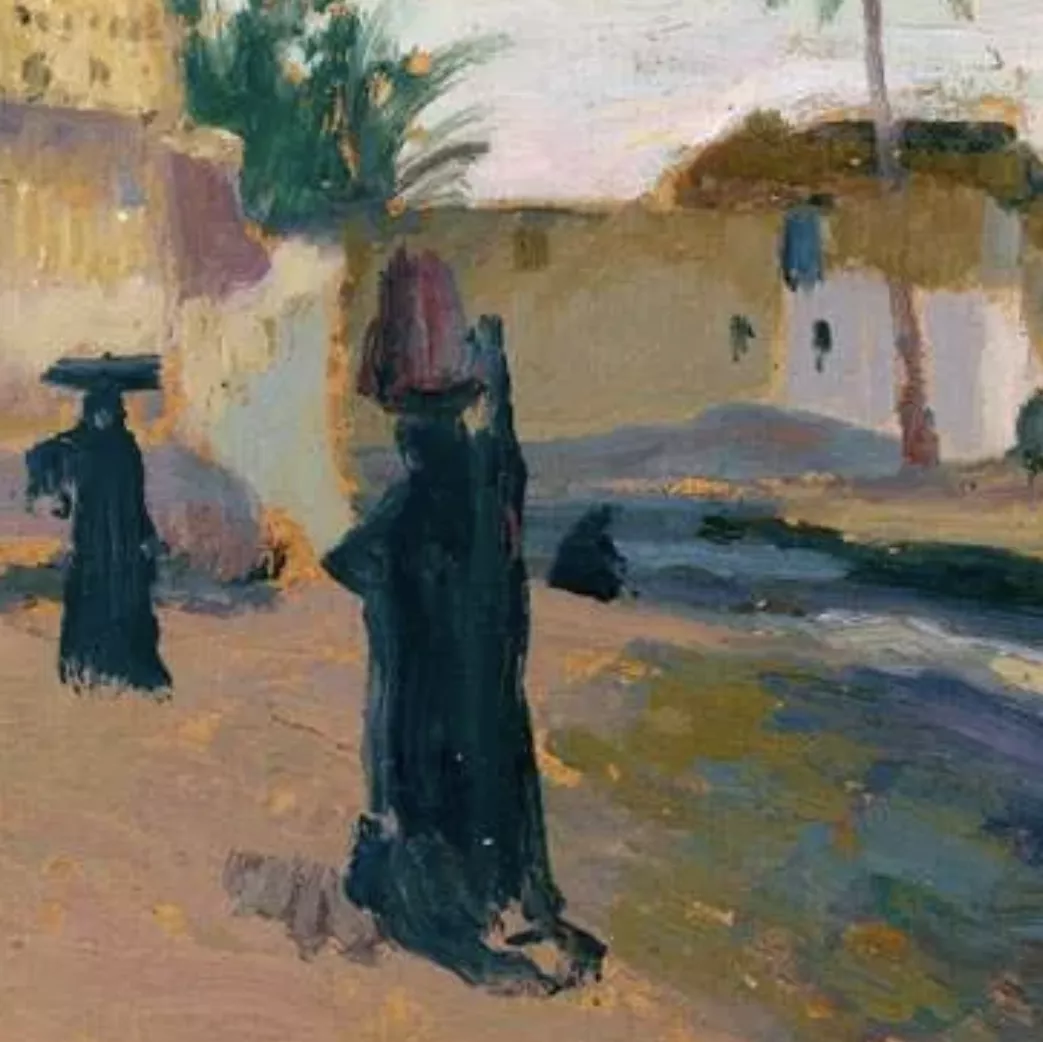 Jacques Majorelle, huile sur toile