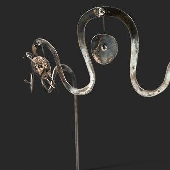 Alexandre Calder, tiare en argent