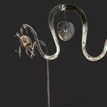 Alexandre Calder, tiare en argent