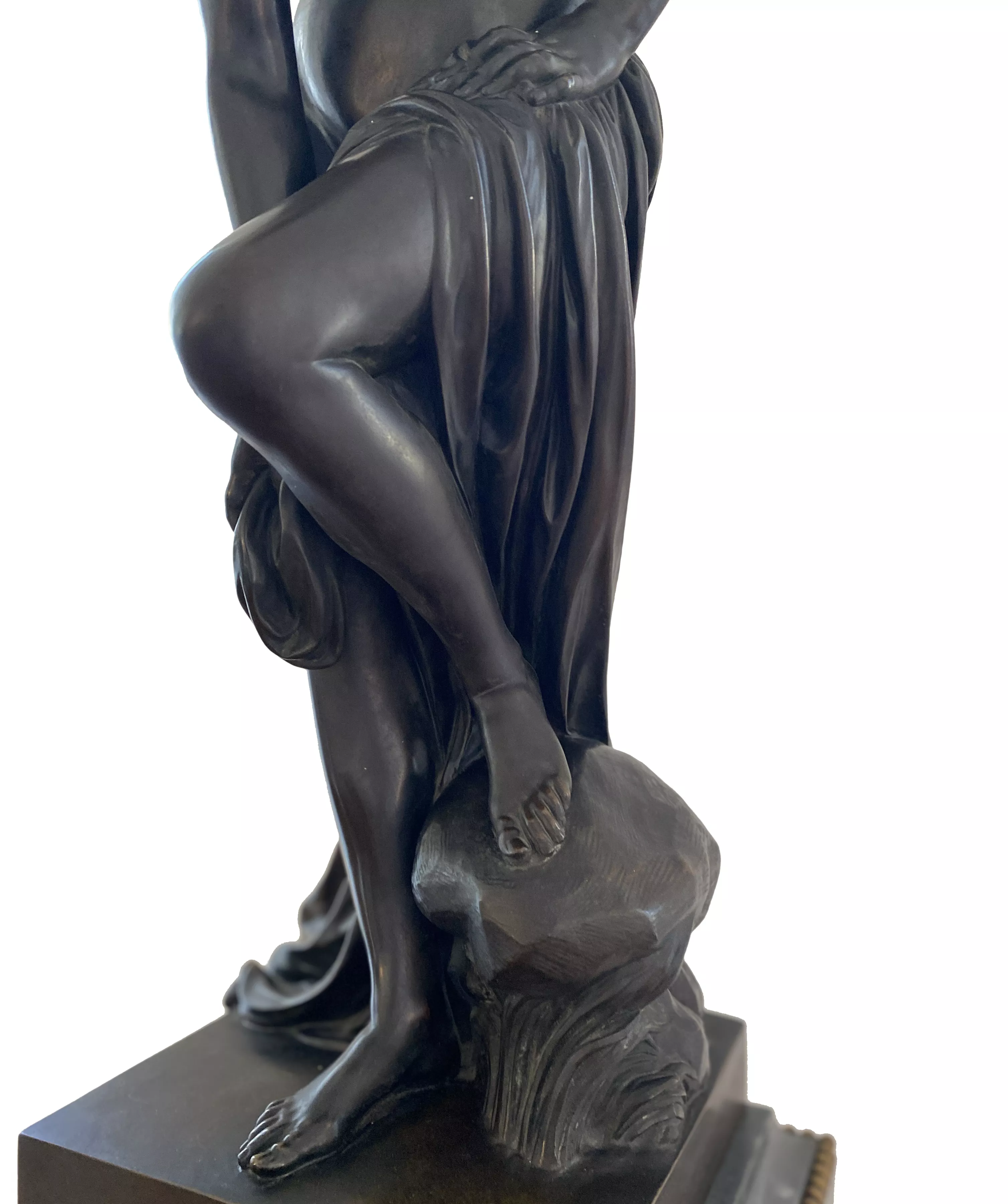Allegrain Christophe Gabriel bronze (d&eacute;tail)