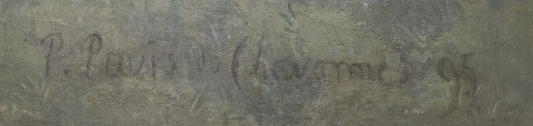 Signature de Puvis de Chavannes