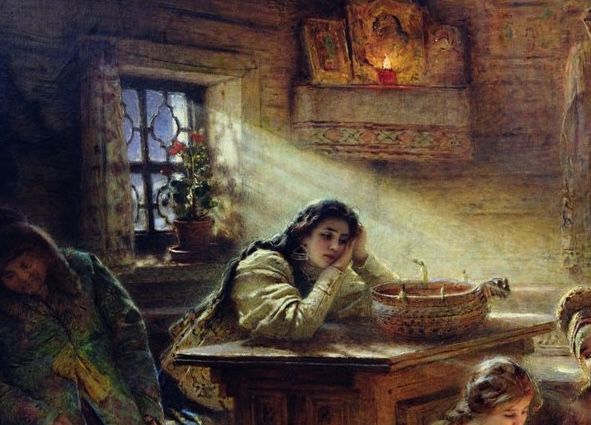 Konstantin Egorovich Makovsky, huile sur toile