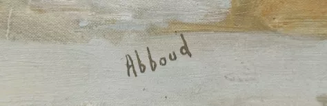 Signature de Chafik Abboud
