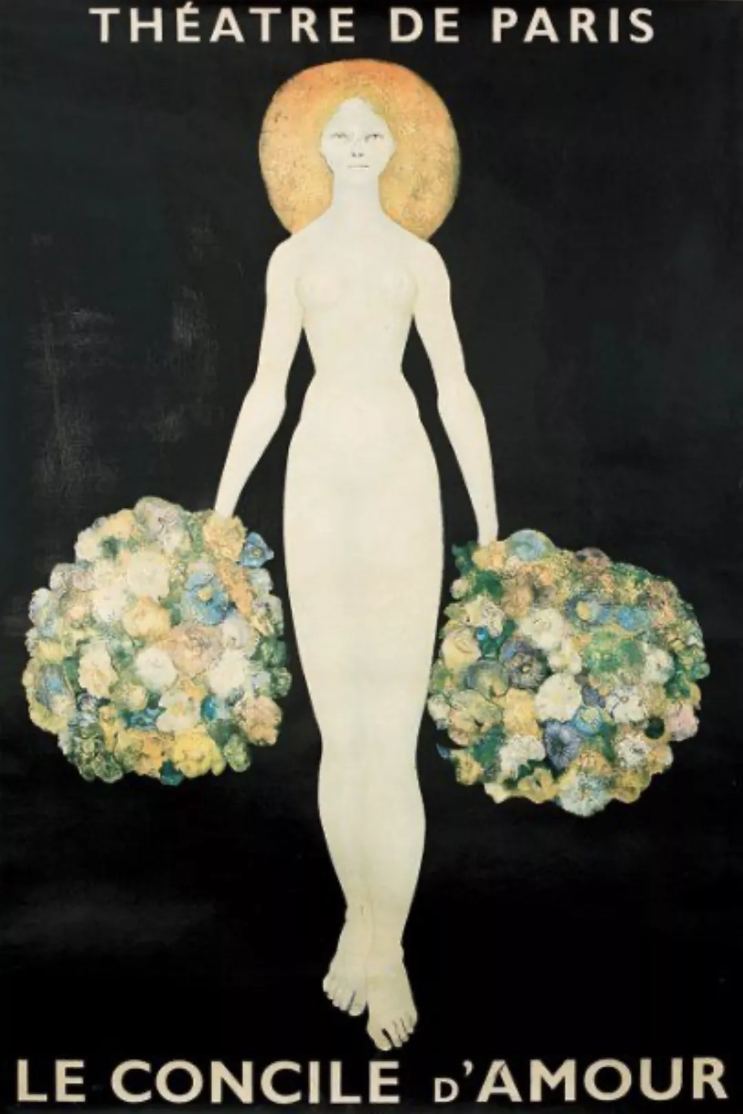 Leonor Fini, affiche pour le th&eacute;&acirc;tre