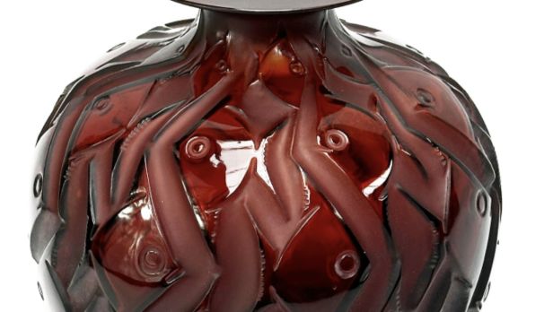 René LALIQUE (1860-1945) Vase «Penthièvre»