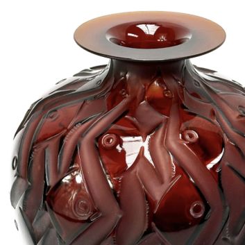 René LALIQUE (1860-1945) Vase «Penthièvre»