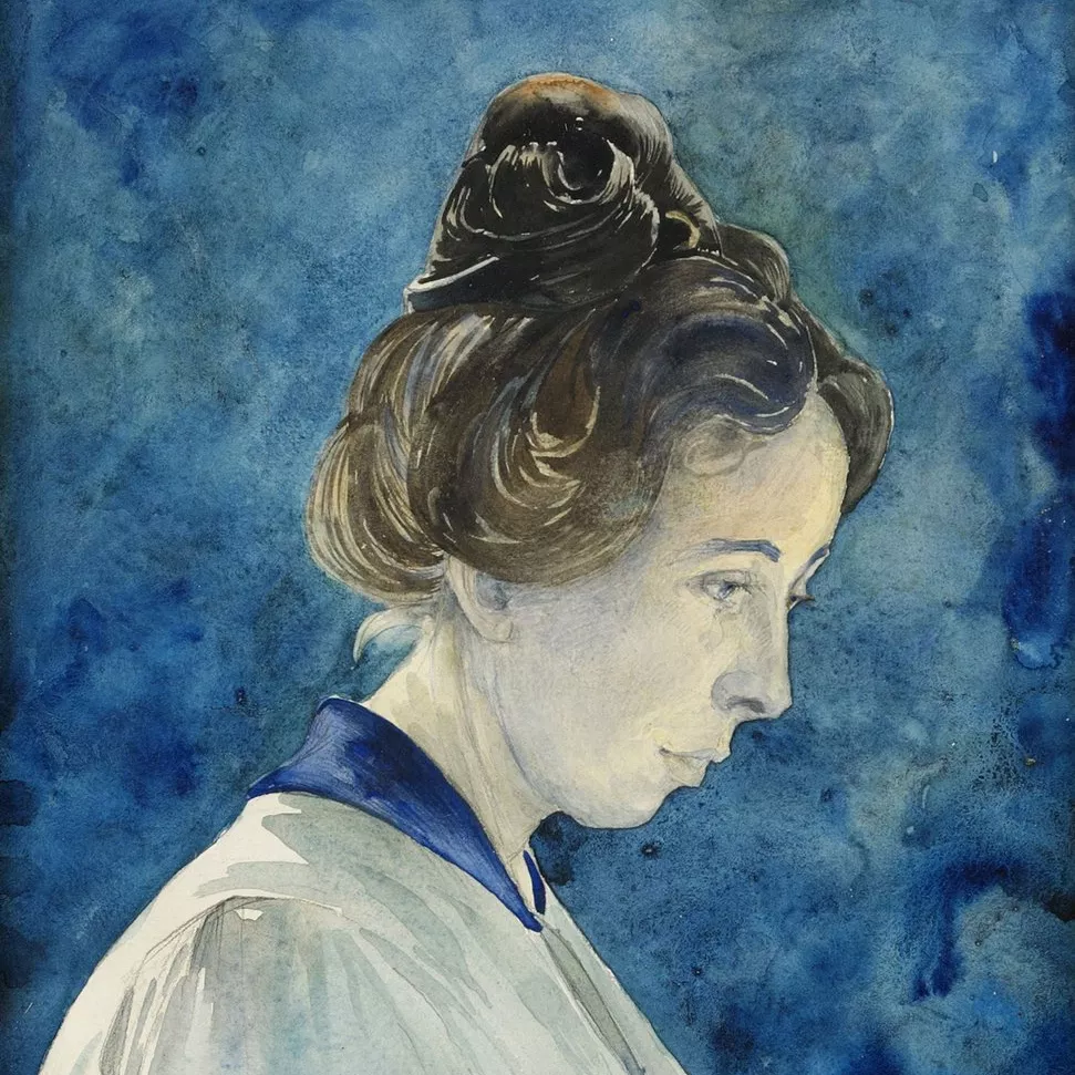 Hilma af Klint, huile sur toile