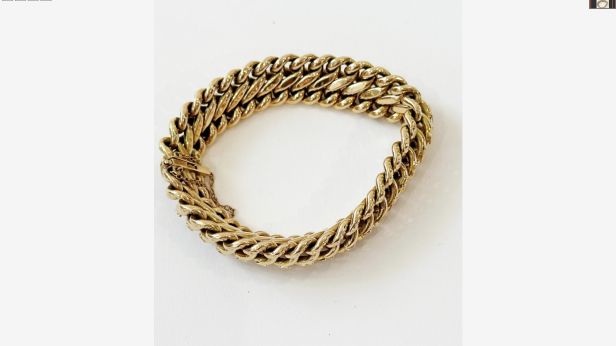 Bracelet en or jaune (18k)