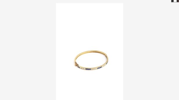 CARTIER, Bracelet jonc ouvrant en or 18K (750 e)