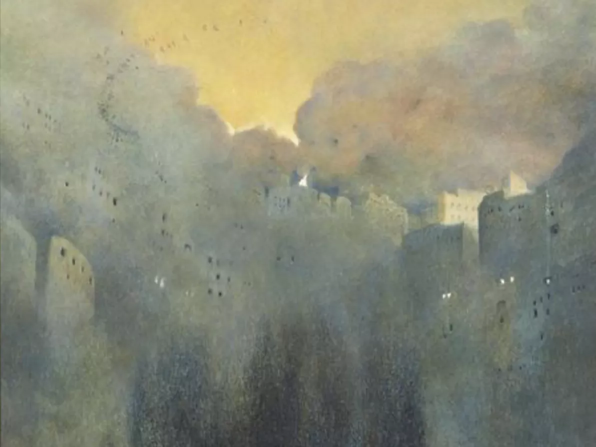 Zdzisaw Beksinski, huile sur toile