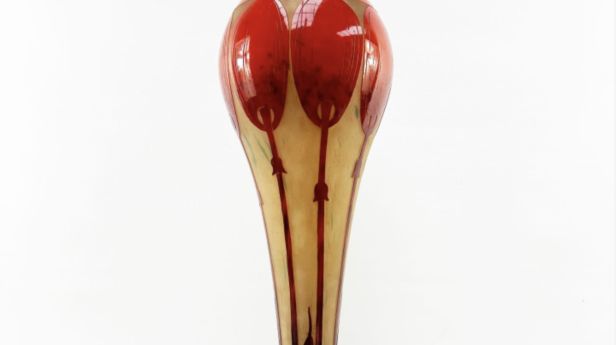 Le verre français - vase bulbe à col renflé