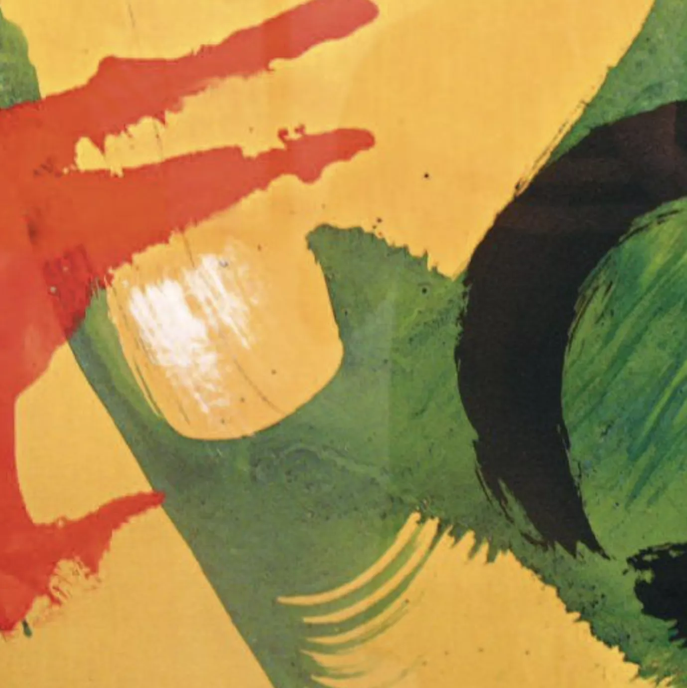 G&eacute;rard Schneider, technique mixte sur papier