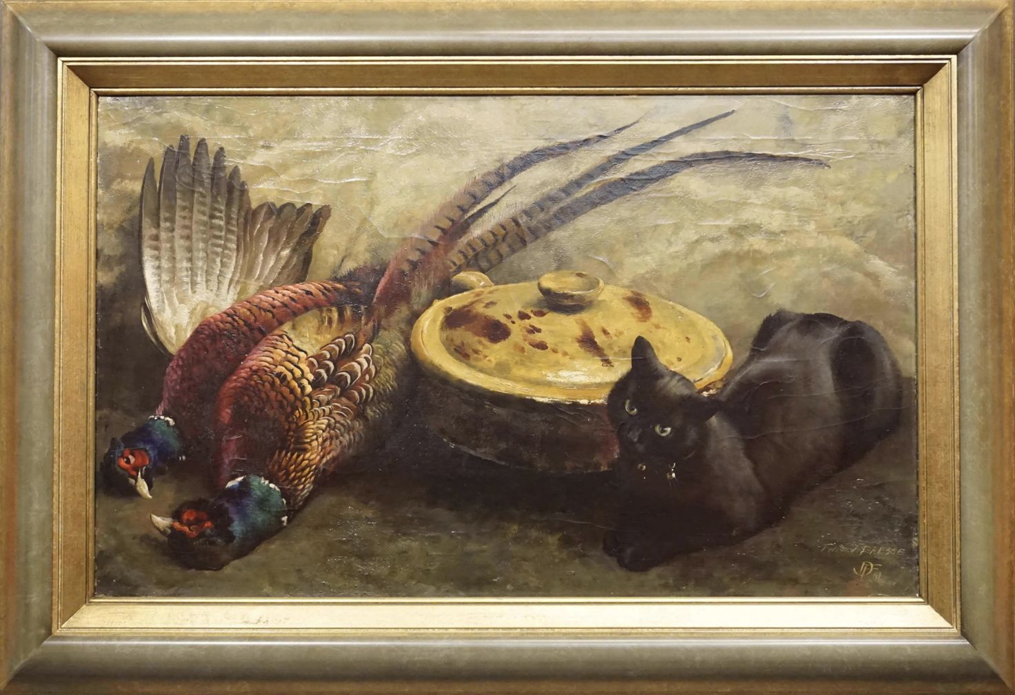 Fernand Dresse, huile sur toile