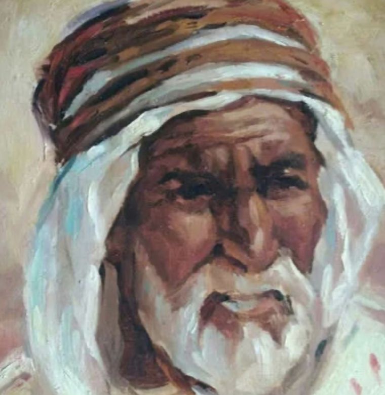 Emile Deckers, huile sur toile