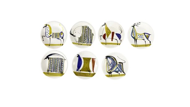 Assiettes Roger Capron