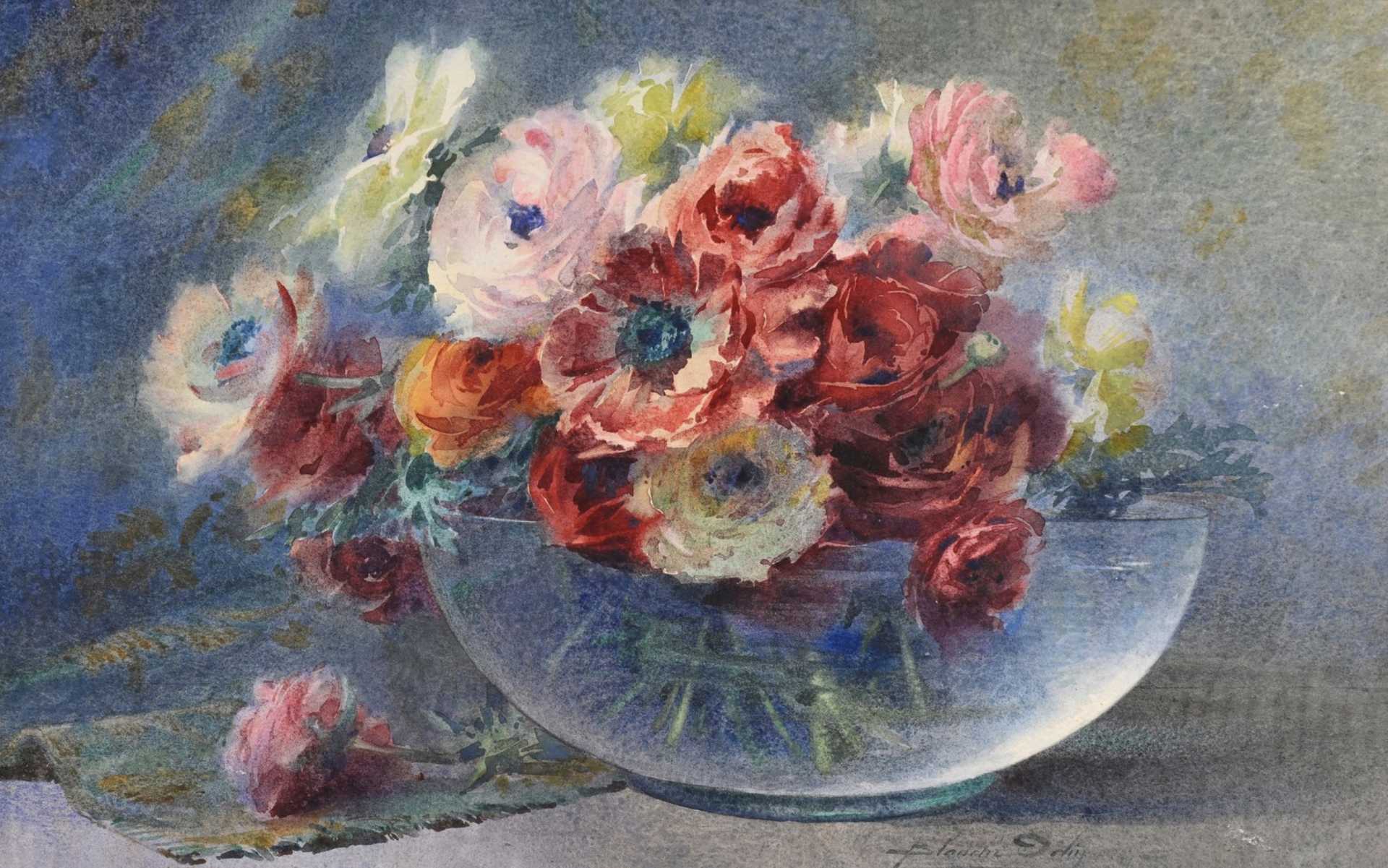 Blanche Odin, aquarelle