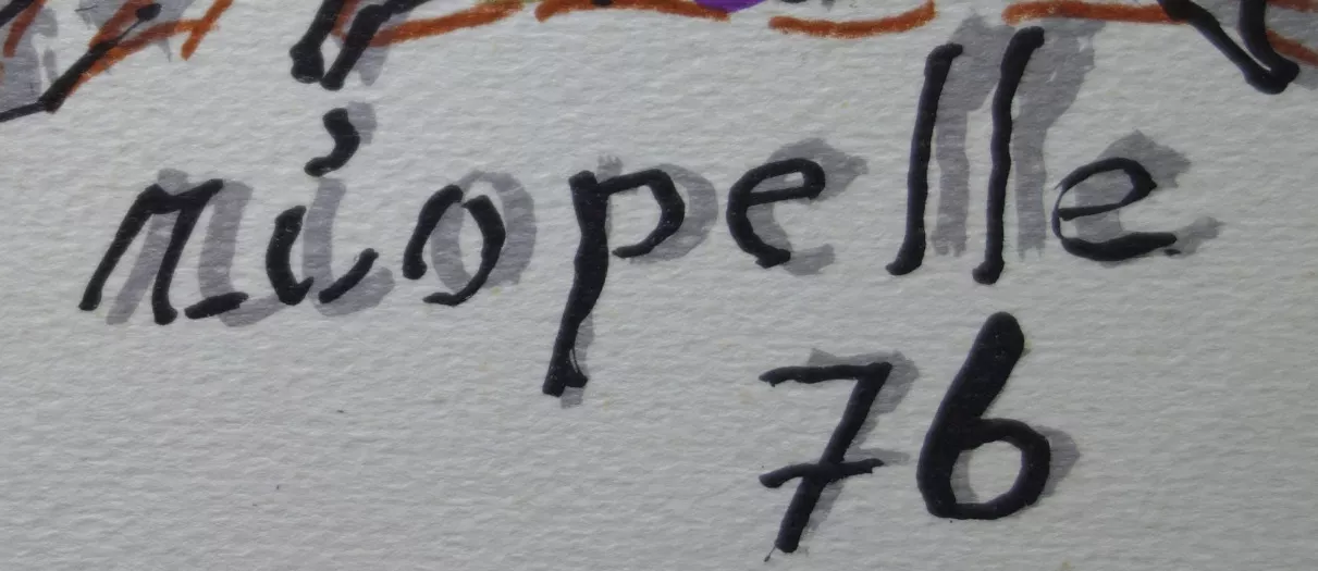 Signature de Jean Paul Riopelle