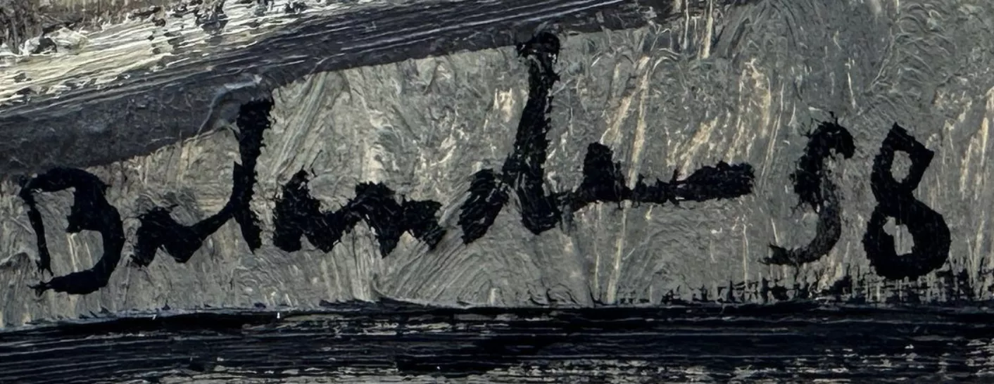 Signature de Gaston Balande