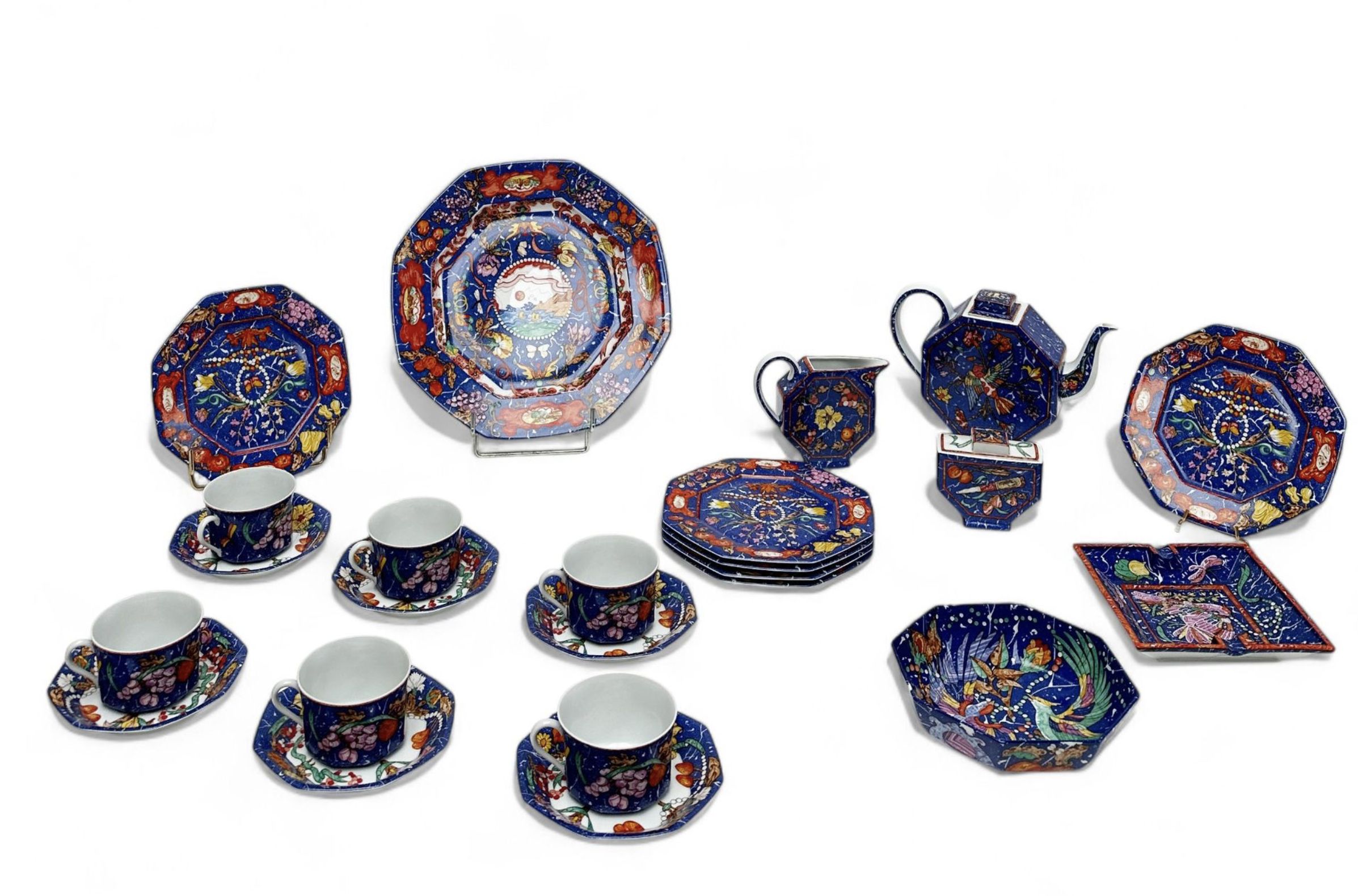 Hermès, service "Marqueterie de pierres d'Orient et d'Occident"