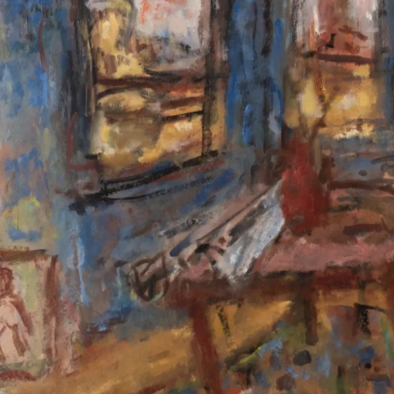 Arbit Blatas, huile sur toile
