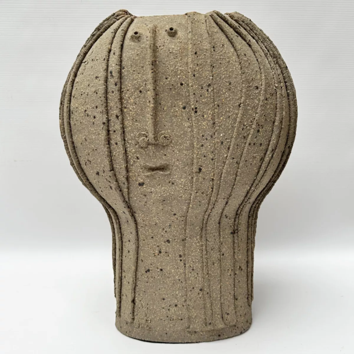 Jacques Pouchain, vase en gr&egrave;s