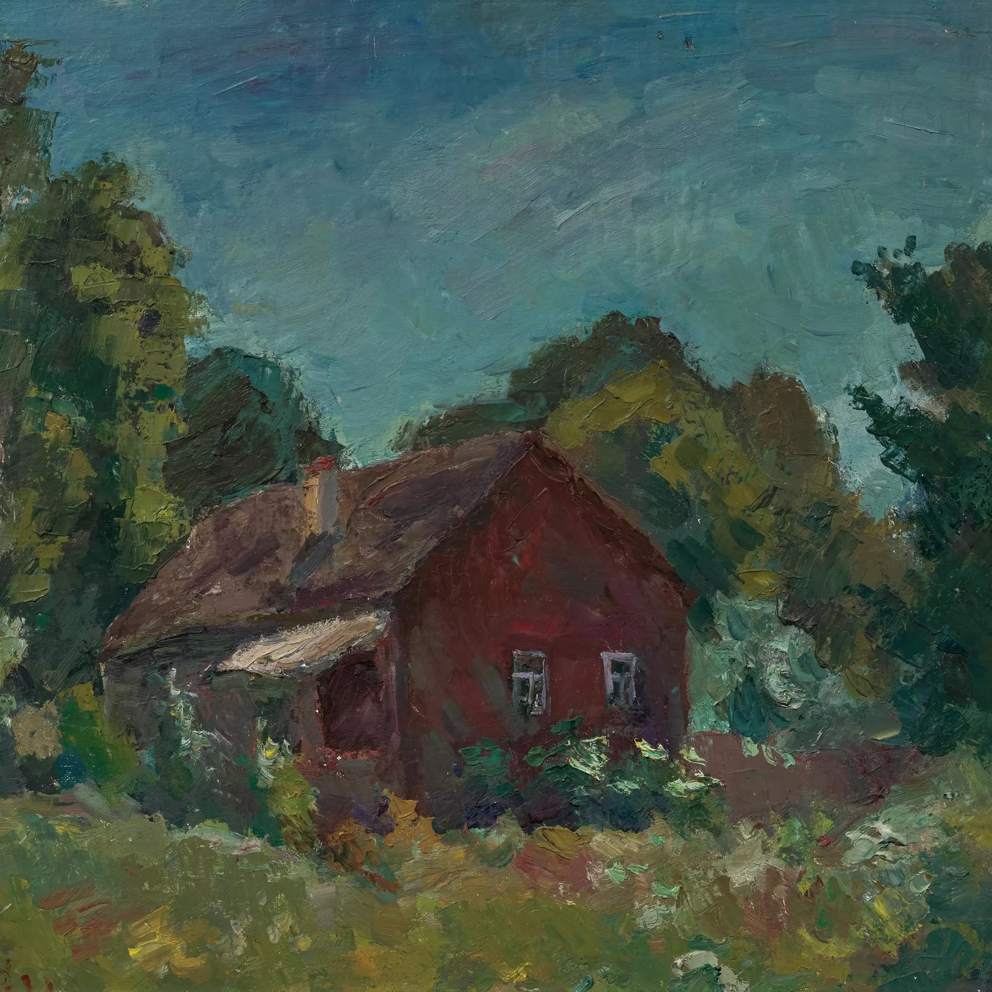 Robert Falk, huile sur toile