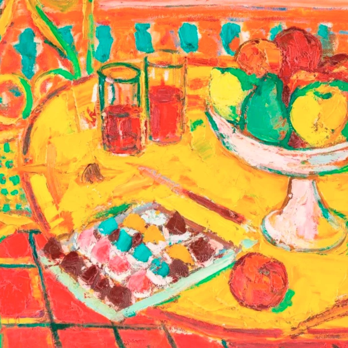 Roger Marcel Limouse, huile sur toile