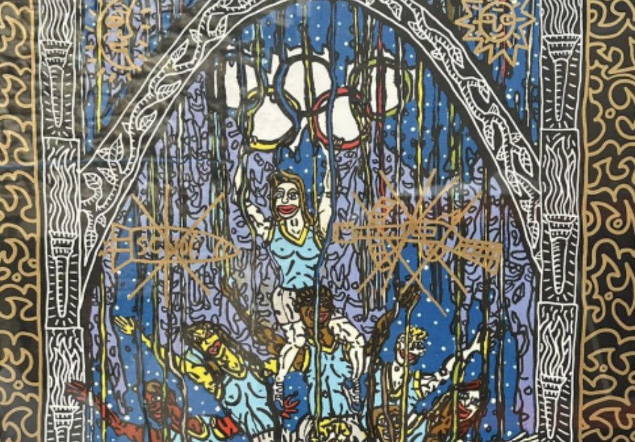 Robert Combas, lithographie