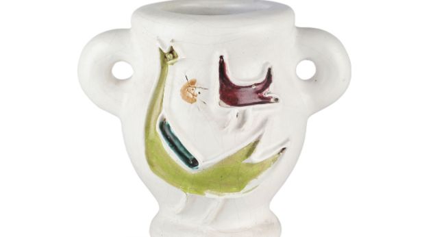 Georges JOUVE (1910-1964) Vase à oreilles, circa 1949