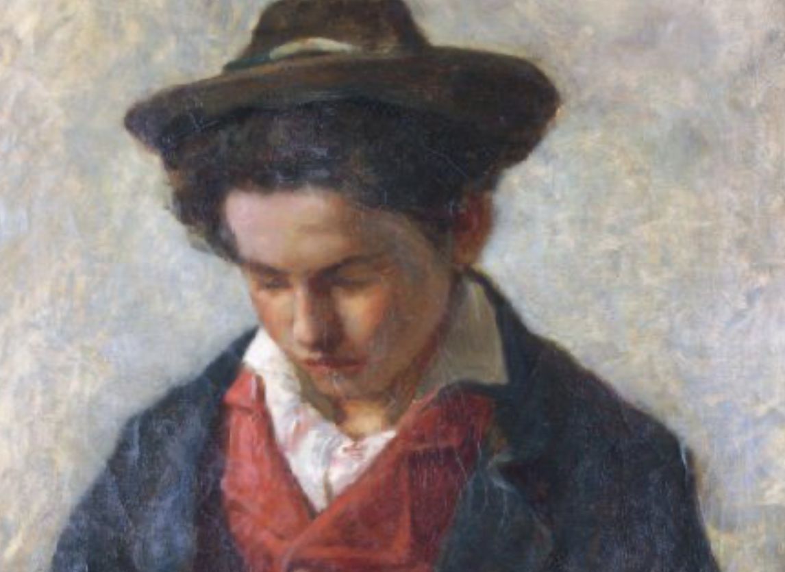 Émile Friant, huile sur toile