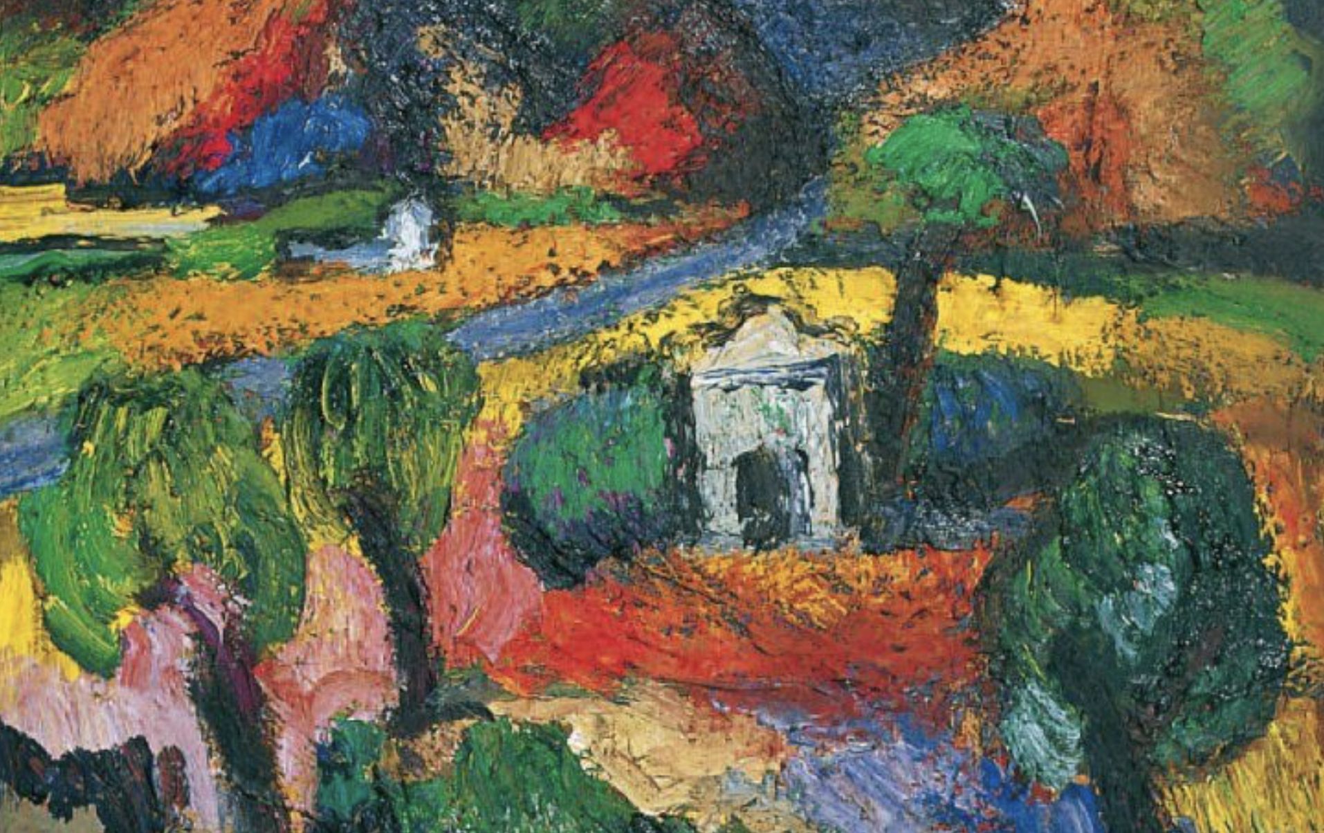 Pierre Ambrogiani, huile sur toile