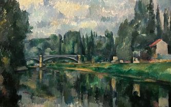 Cézanne, huile sur toile