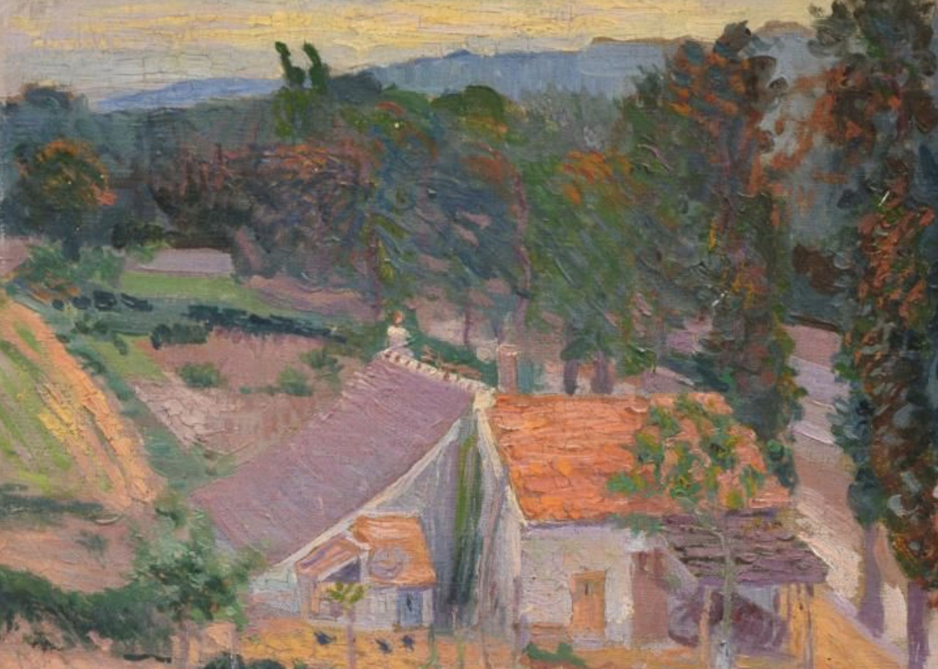 Hippolyte Petitjean, huile sur toile
