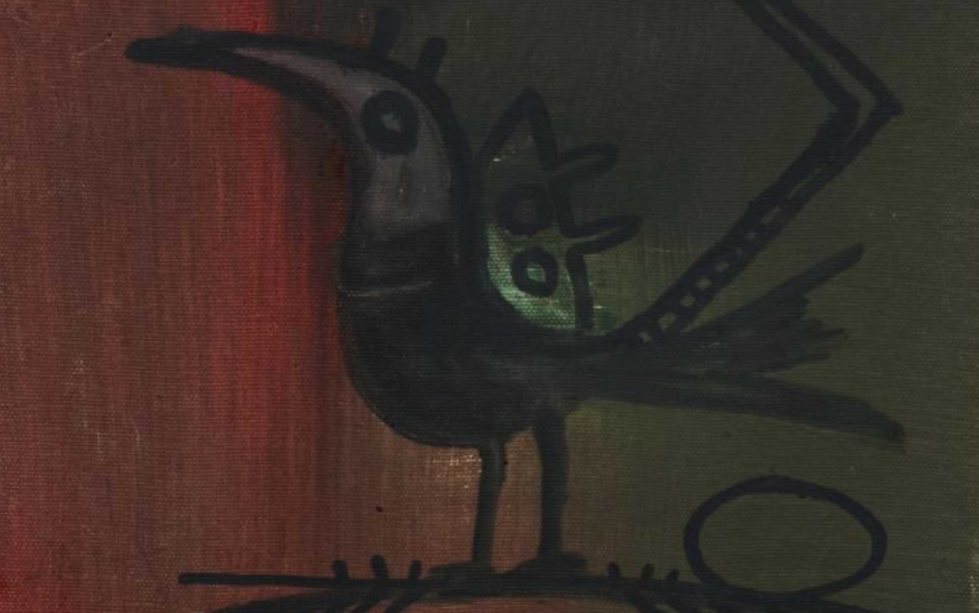 Wifredo Lam, huile sur toile