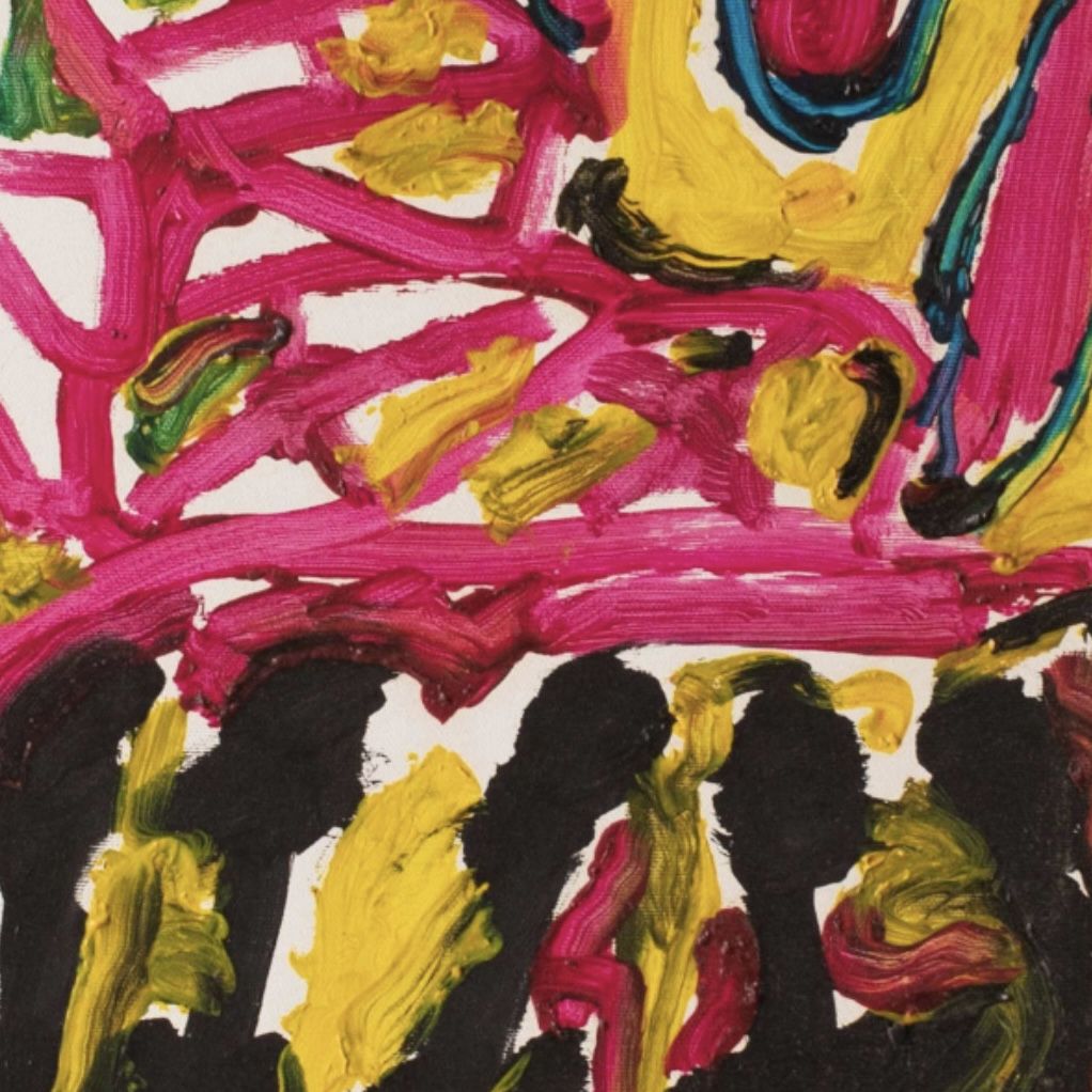 Chaïbia Talal, huile sur toile