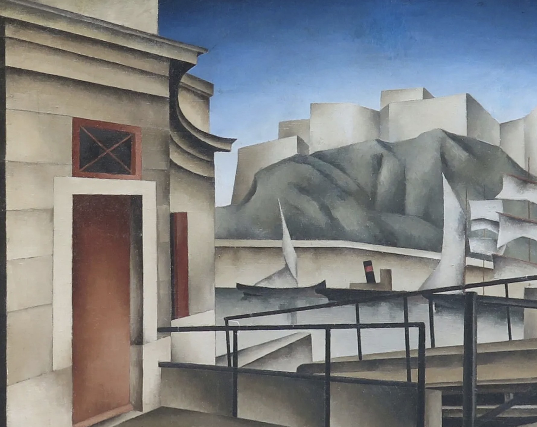 Marcel Mouillot, huile sur toile