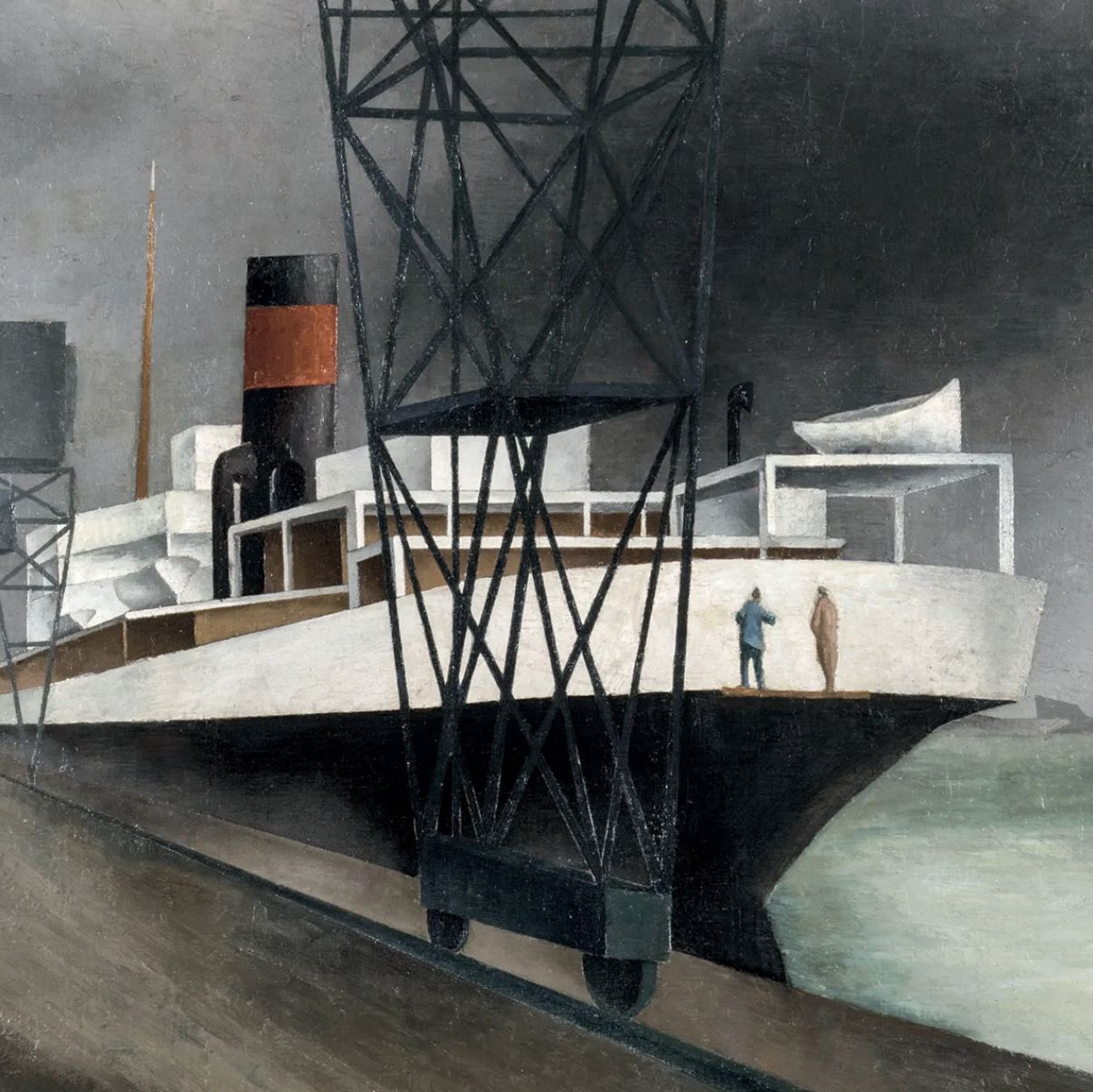 Marcel Mouillot, huile sur toile